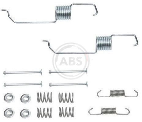 ABS Tartozékkészlet, fékpofa 0825Q_ABS