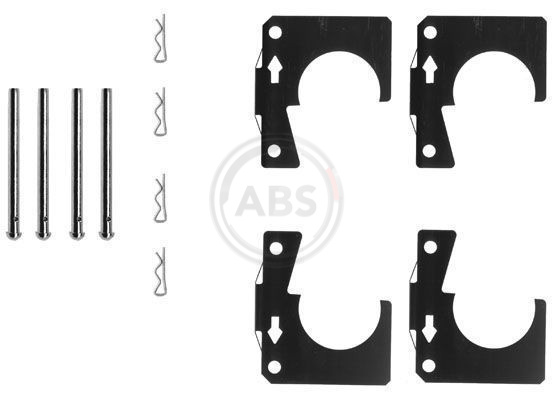 ABS Tartozékkészlet, tárcsafékbetét 0914Q_ABS