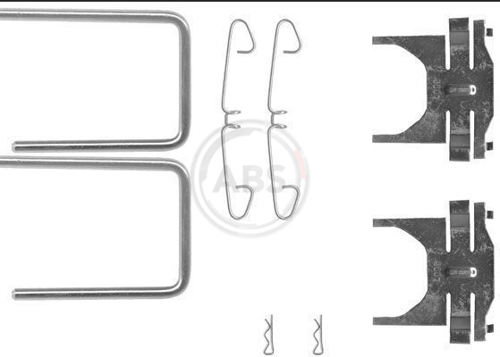 ABS Tartozékkészlet, tárcsafékbetét 0928Q_ABS