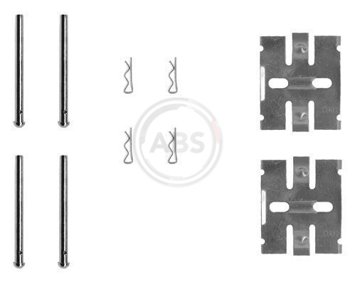 ABS Tartozékkészlet, tárcsafékbetét 0932Q_ABS