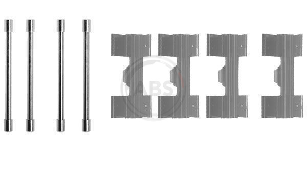 ABS Tartozékkészlet, tárcsafékbetét 0952Q_ABS