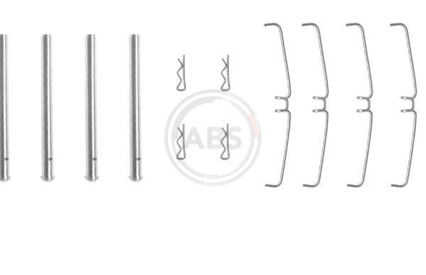 ABS Tartozékkészlet, tárcsafékbetét 0965Q_ABS