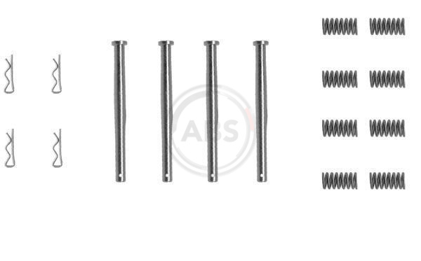 ABS Tartozékkészlet, tárcsafékbetét 0970Q_ABS