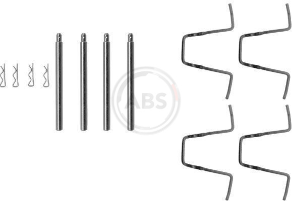 ABS Tartozékkészlet, tárcsafékbetét 1010Q_ABS