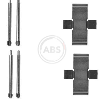 ABS Tartozékkészlet, tárcsafékbetét 1039Q_ABS