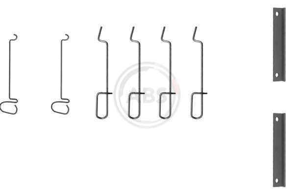 ABS Tartozékkészlet, tárcsafékbetét 1070Q_ABS