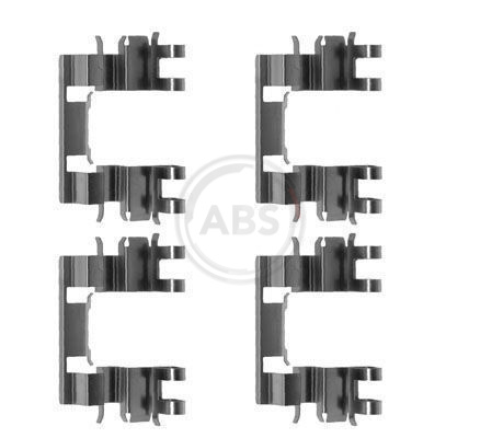 ABS Tartozékkészlet, tárcsafékbetét 1087Q_ABS