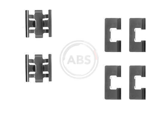 ABS Tartozékkészlet, tárcsafékbetét 1091Q_ABS