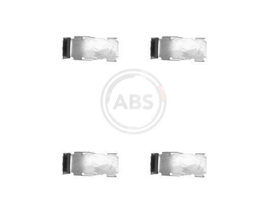 ABS Tartozékkészlet, tárcsafékbetét 1094Q_ABS