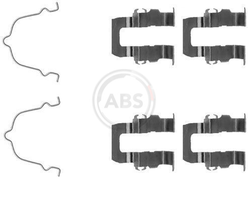 ABS Tartozékkészlet, tárcsafékbetét 1119Q_ABS