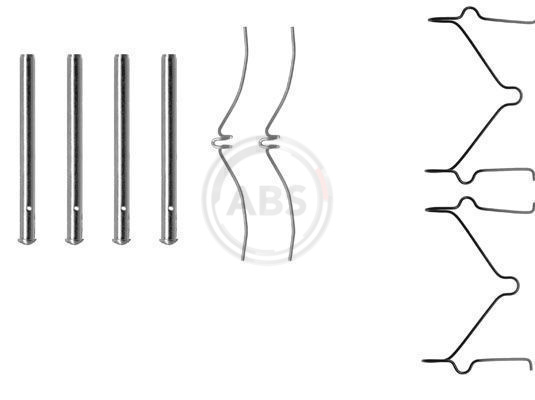 ABS Tartozékkészlet, tárcsafékbetét 1126Q_ABS