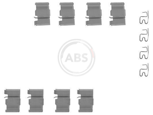 ABS Tartozékkészlet, tárcsafékbetét 1133Q_ABS