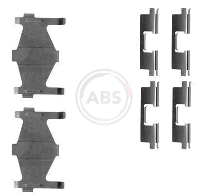 ABS Tartozékkészlet, tárcsafékbetét 1136Q_ABS