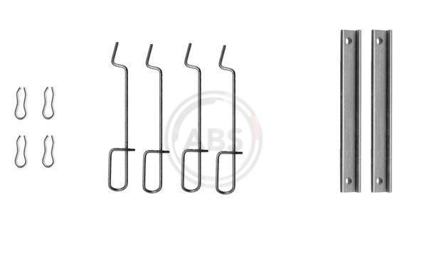 ABS Tartozékkészlet, tárcsafékbetét 1151Q_ABS