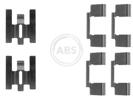 ABS Tartozékkészlet, tárcsafékbetét 1160Q_ABS