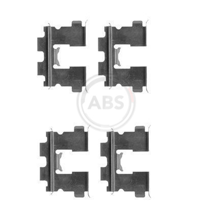 ABS Tartozékkészlet, tárcsafékbetét 1163Q_ABS