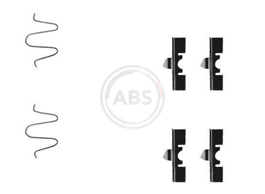 ABS Tartozékkészlet, tárcsafékbetét 1170Q_ABS