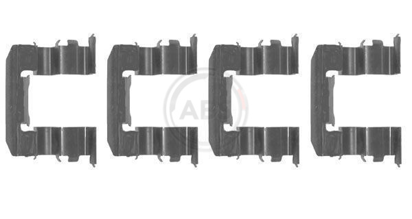 ABS Tartozékkészlet, tárcsafékbetét 1184Q_ABS