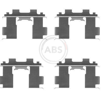 ABS Tartozékkészlet, tárcsafékbetét 1205Q_ABS