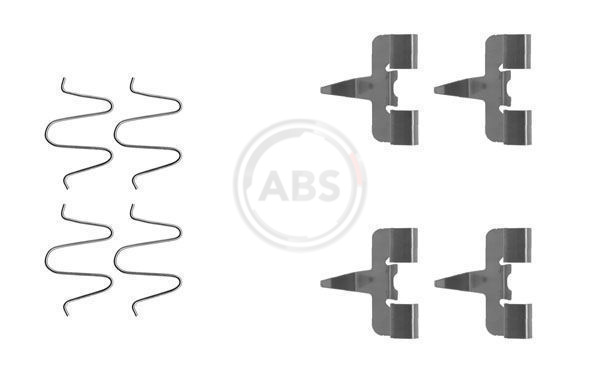 ABS Tartozékkészlet, tárcsafékbetét 1207Q_ABS