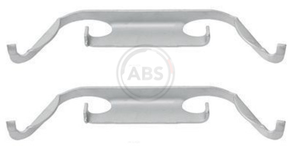 ABS Tartozékkészlet, tárcsafékbetét 1222Q_ABS