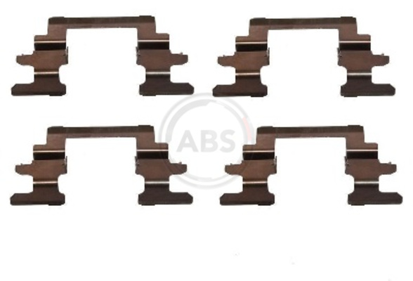 ABS Tartozékkészlet, tárcsafékbetét 1236Q_ABS