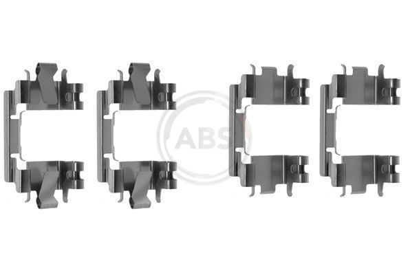 ABS Tartozékkészlet, tárcsafékbetét 1257Q_ABS