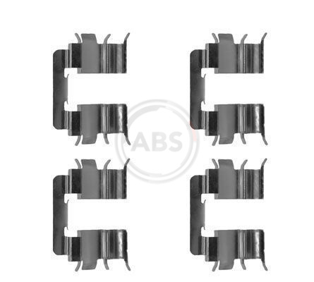 ABS Tartozékkészlet, tárcsafékbetét 1272Q_ABS