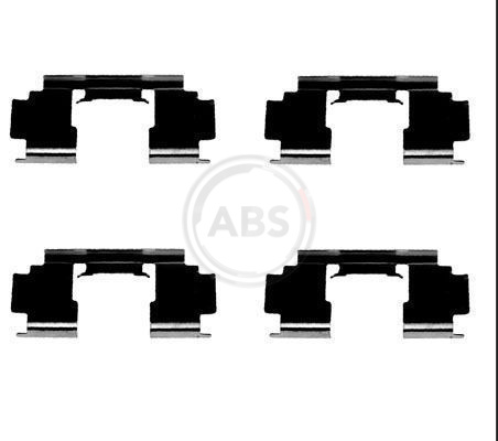 ABS Tartozékkészlet, tárcsafékbetét 1276Q_ABS