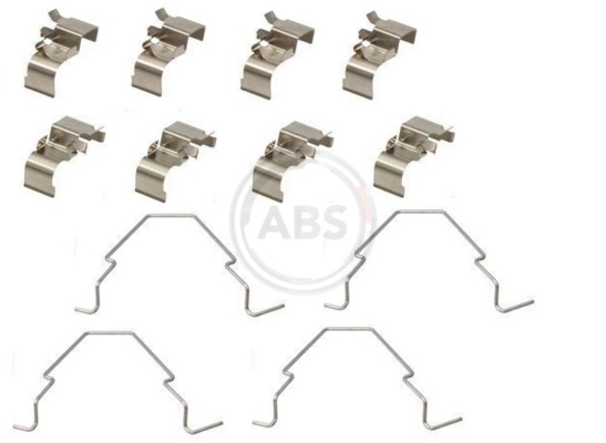 ABS Tartozékkészlet, tárcsafékbetét 1652Q_ABS