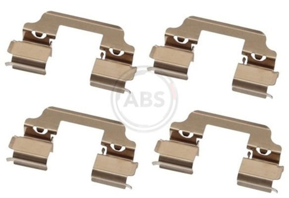 ABS Tartozékkészlet, tárcsafékbetét 1828Q_ABS