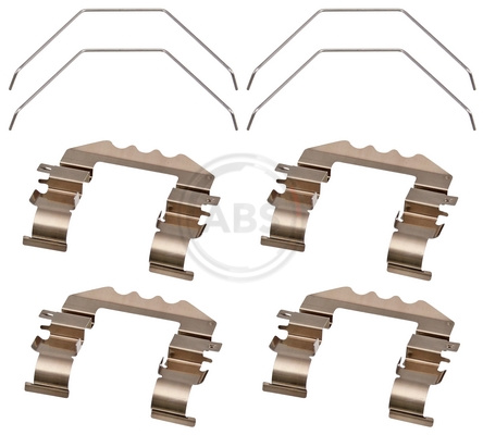 ABS Tartozékkészlet, tárcsafékbetét 1918Q_ABS