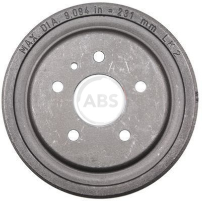 ABS Fékdob 2738-S_ABS