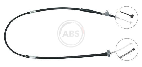 ABS Kézifék bowden K16048_ABS