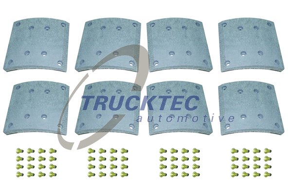 TRUCKTEC Fékpofa 01.35.005