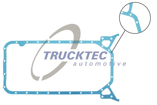 TRUCKTEC Olajteknő tömítés 02.10.043