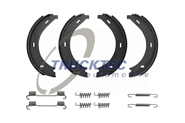 TRUCKTEC Fékpofa 02.35.046