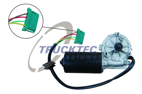 TRUCKTEC Ablaktörlö motor 02.58.040