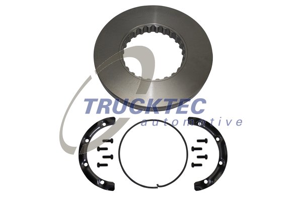 TRUCKTEC Első féktárcsa 03.35.045