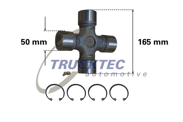 TRUCKTEC Kardánkereszt 04.40.002