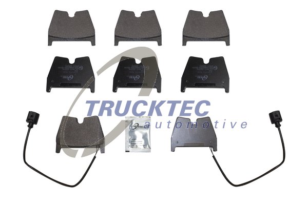 TRUCKTEC Első fékbetét 07.35.287