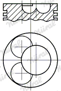 NURAL Dugattyú 87-179000-10