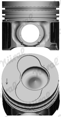 NURAL Dugattyú 87-421000-20