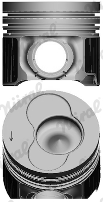 NURAL Dugattyú 87-421007-10