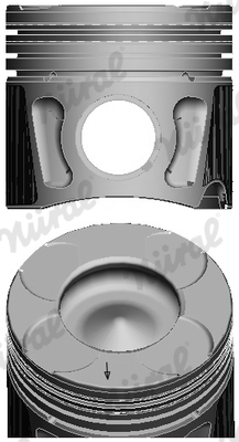 NURAL Dugattyú 87-435700-00