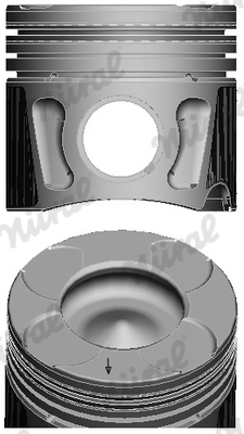 NURAL Dugattyú 87-435700-10