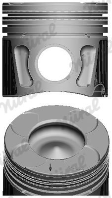 NURAL Dugattyú 87-435706-10