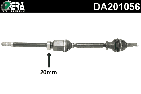 ERA Benelux Féltengely, komplett DA201056_ERA