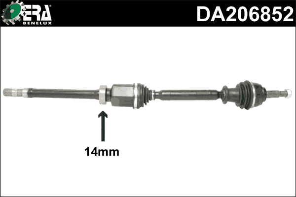 ERA Benelux Féltengely, komplett DA206852_ERA