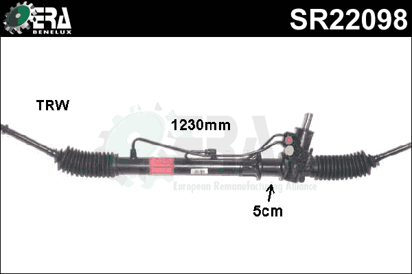 ERA Benelux Kormánymű SR22098